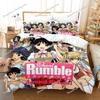 School Rumble Bedding Set Single Twin Full Queen King Size Bed Set Adult Kid Bedroom Duvet Cover Sets 3D Print Bed Sheet Set