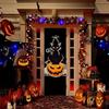 1-8PCS 2026 Halloween Door Decoration Pumpkin Bat Hanging Banner Ghost Festival Party Decor for Halloween Door Display