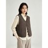 Womens Lightweight Down Vest 2026 Winter Slim Fit V-Neck Inner Layer Double-Sided Wearable