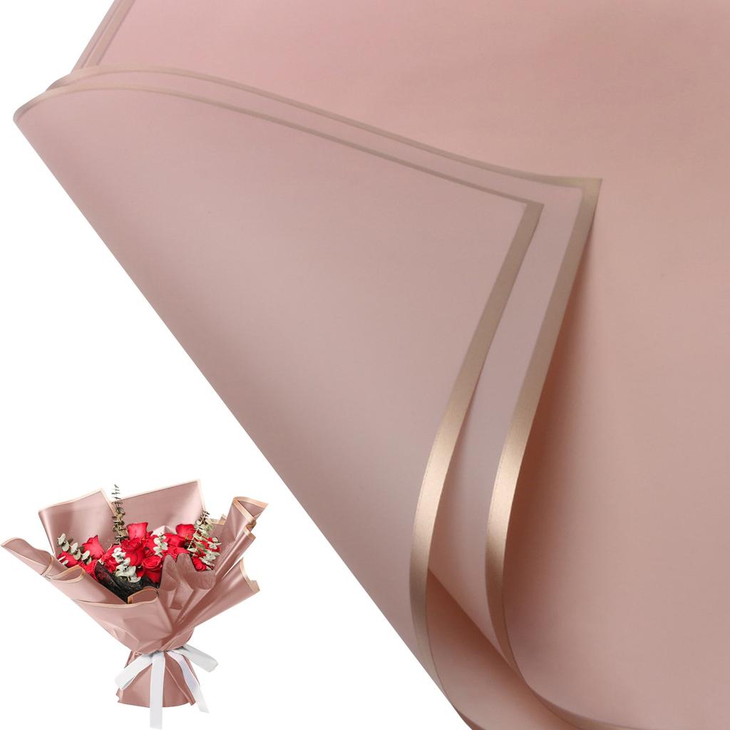 20 Blatt Blumeneinwickelpapier - Wasserdichtes Florales Bouquet Einwickelpapier, DIY Bastelverpackung, Floristenbedarf Verpackungspapier für Geschenkverpackung