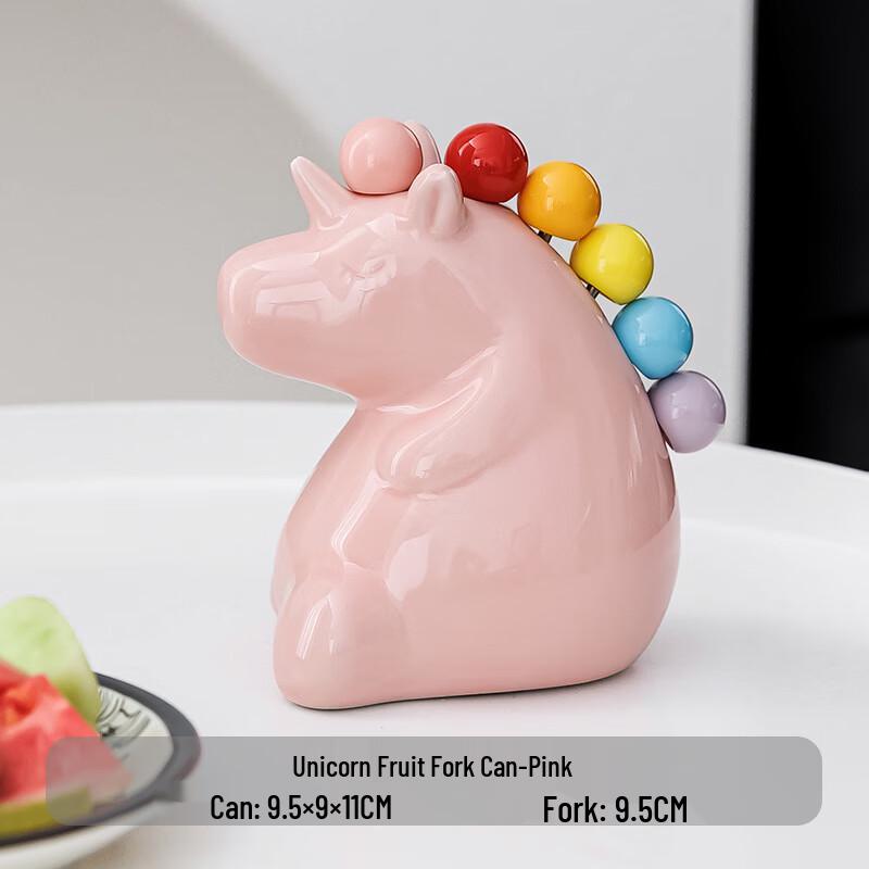 

Unicorn Stainless Steel Fruit Forks Set