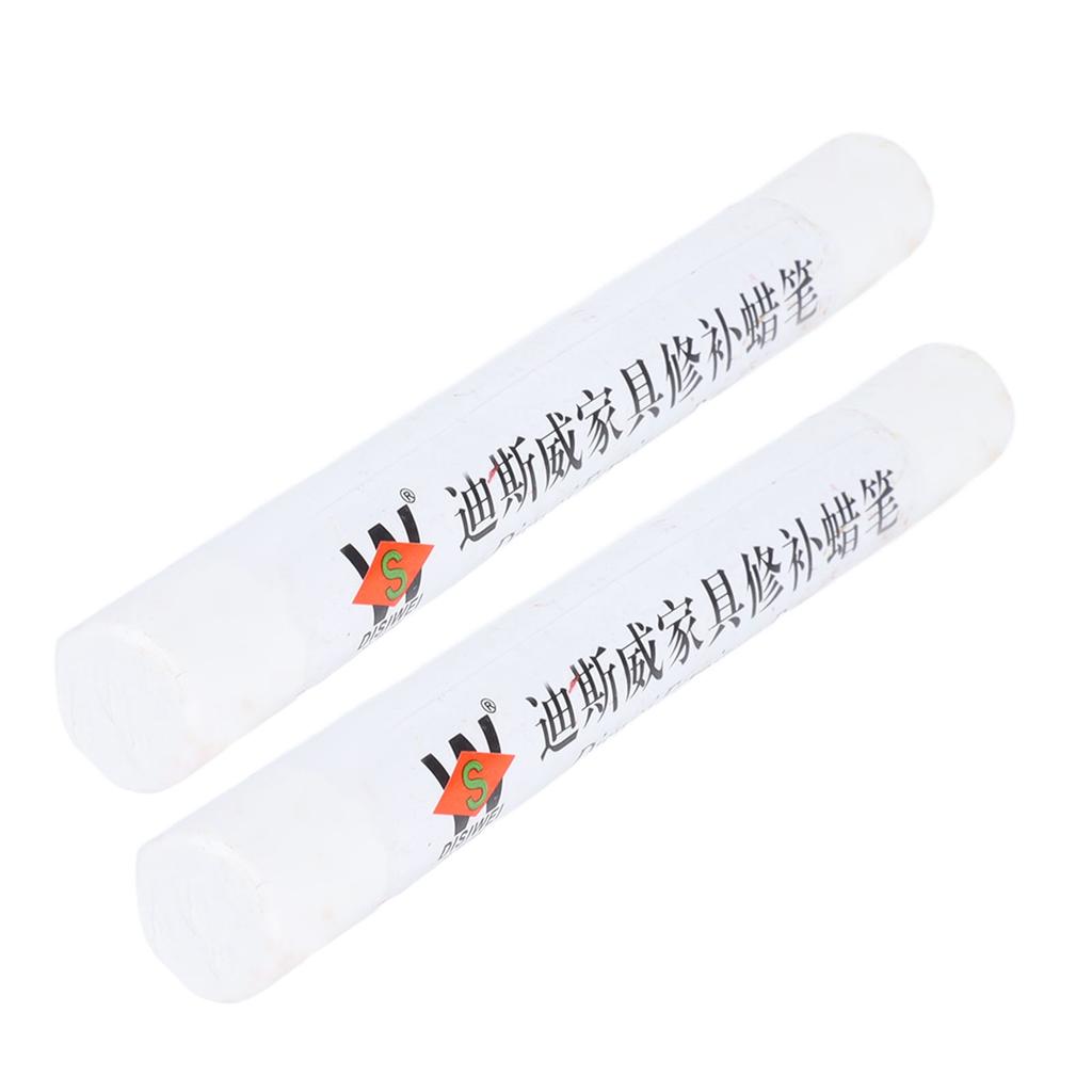 2pcs Furniture Paint Floor Repair Crayon Scratch Patch Paint Pen Wood Composite Repairing Material