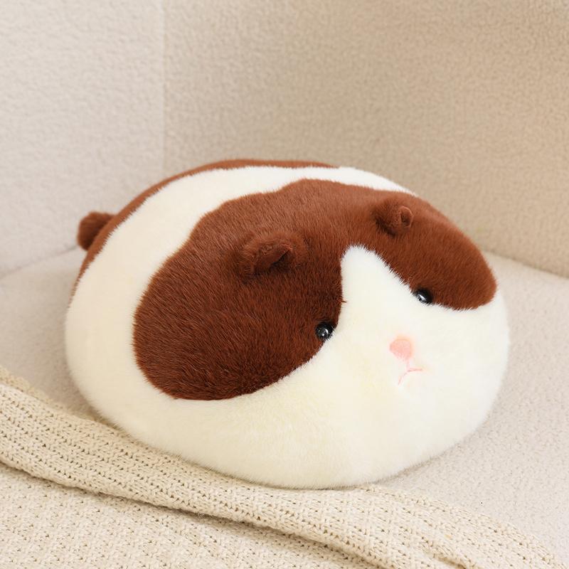 Kawaii Cat Plush Toy Cow Plushie Throw Pillow Soft Pig Stuffed Doll Toy Home Decoration for Friends Birthday Gift