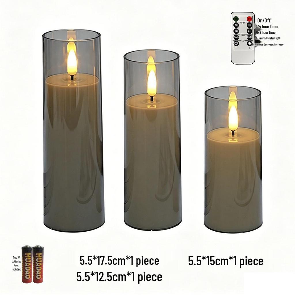 LED Candle Lamp String Lights for Christmas and Halloween - Decorative Luxury Lamp for Dining Table Atmosphere