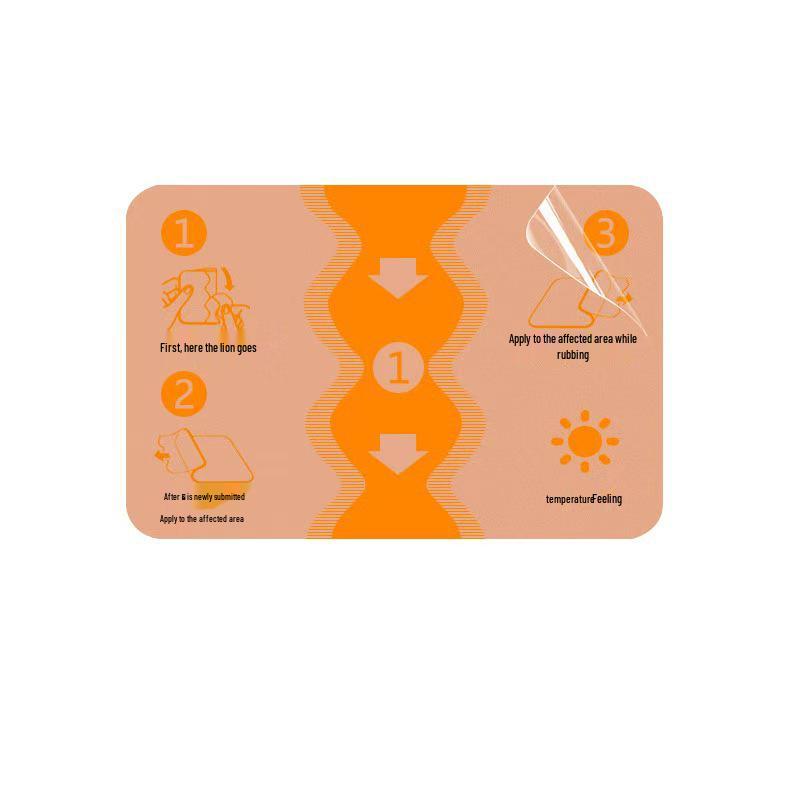 Elastic Mugwort & Ginger Heating Patch for Knee, Lumbar, Cervical, and Shoulder Relief