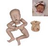 17 Zoll Unbemaltes Reborn-Puppen-Kit Zwilling A Neugeborenes Reborn-Puppen-Kits Leere Vinyl Unfertige Babyform DIY-Puppe Für Mädchen