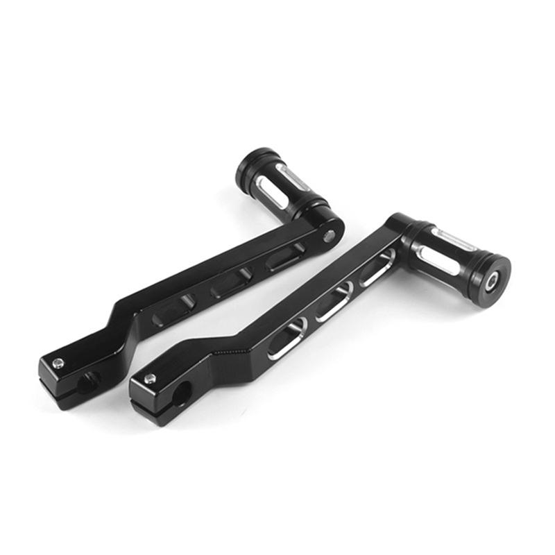 L10A Motorcycle Gear Shift Lever Footpegs Heel Toe Pedals Gear Lever Shifter For  Touring Road Glide King Softail