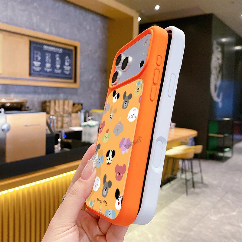 Q Version Cartoon Small Animal Avatar Mobile Phone Case iPhone11/11promax Skin-friendly Matte Mobile Phone Case