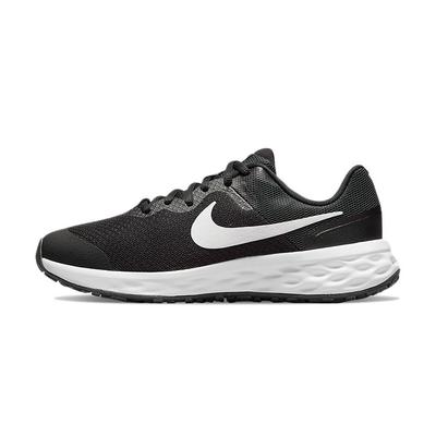 Revolution 6 GS Black White Kids Sneakers Dark-Smoke-Grey DD1096-003