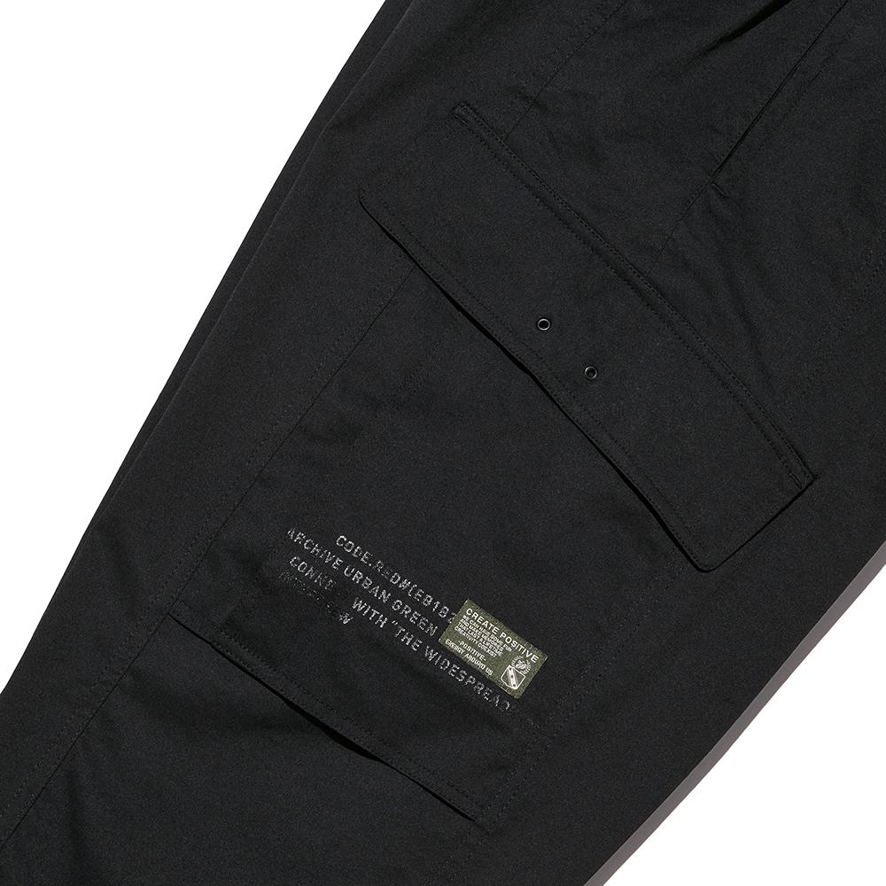 INTERCREW [24Ss] Zipper-Point Balloon Fit Pants Black Ity1Pl04Abk