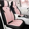 Universal All-Season Cotton Linen Car Seat Cushion - Full Coverage, New Style