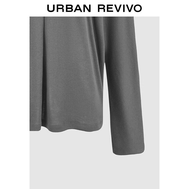 UR2026 Women's One-Shoulder Long Sleeve T-Shirt