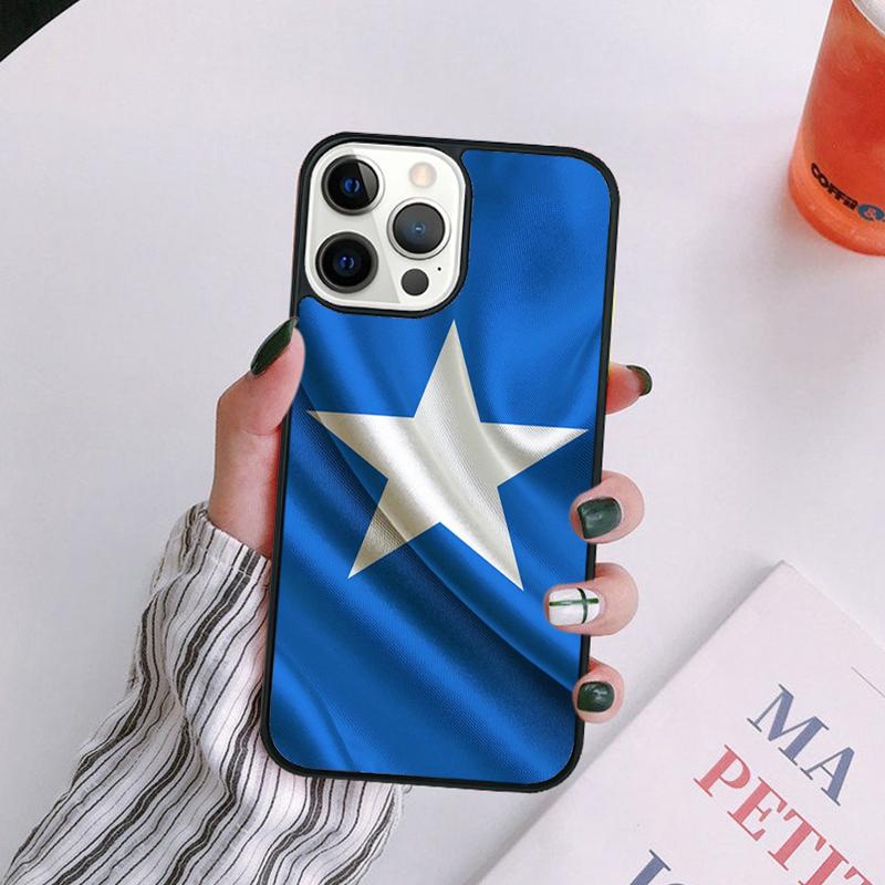 Somali Somalia National Flag Phone Case For iPhone 17 Air 16 15 14 13 12 11 Pro Max Plus Max Cover Shell coque