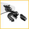 28.5cm Motorcycle Windshield Motorcycle Wind Deflector Clear Lens Adjustable Clip Windshield Extension Universal Fit for Most Motorcycle Scooter Auto