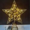 Yuzhu Line Tree Top Star Christmas Tree and Window Decorations
