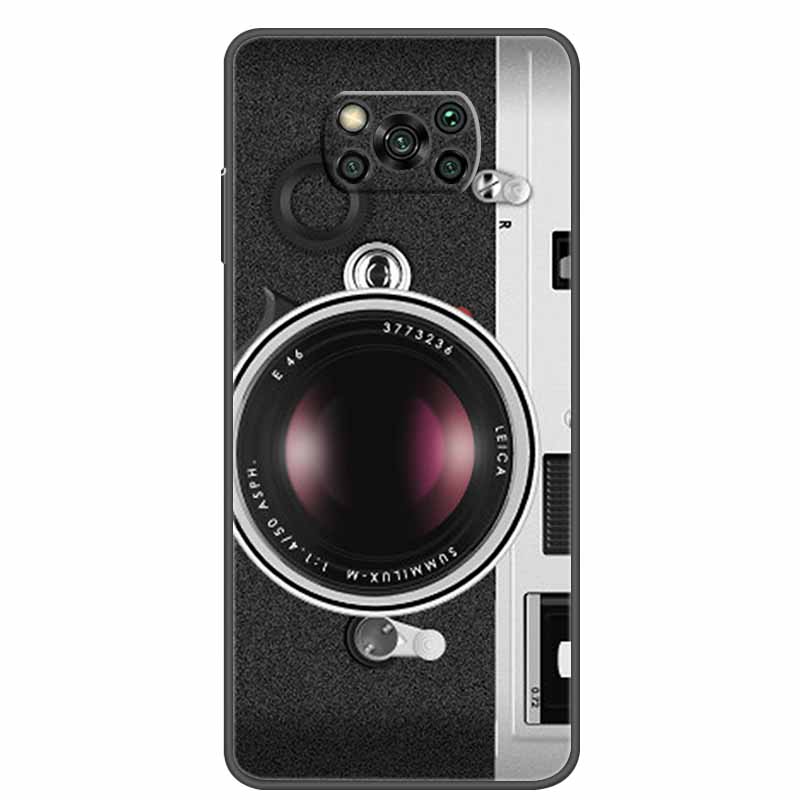 For Poco X3 Pro Case Cool Silicone TPU Soft Print Phone Cover For Xiaomi Poco X3 NFC Case Funda Pocophone X3 Pro PocoX3 Pro Capa