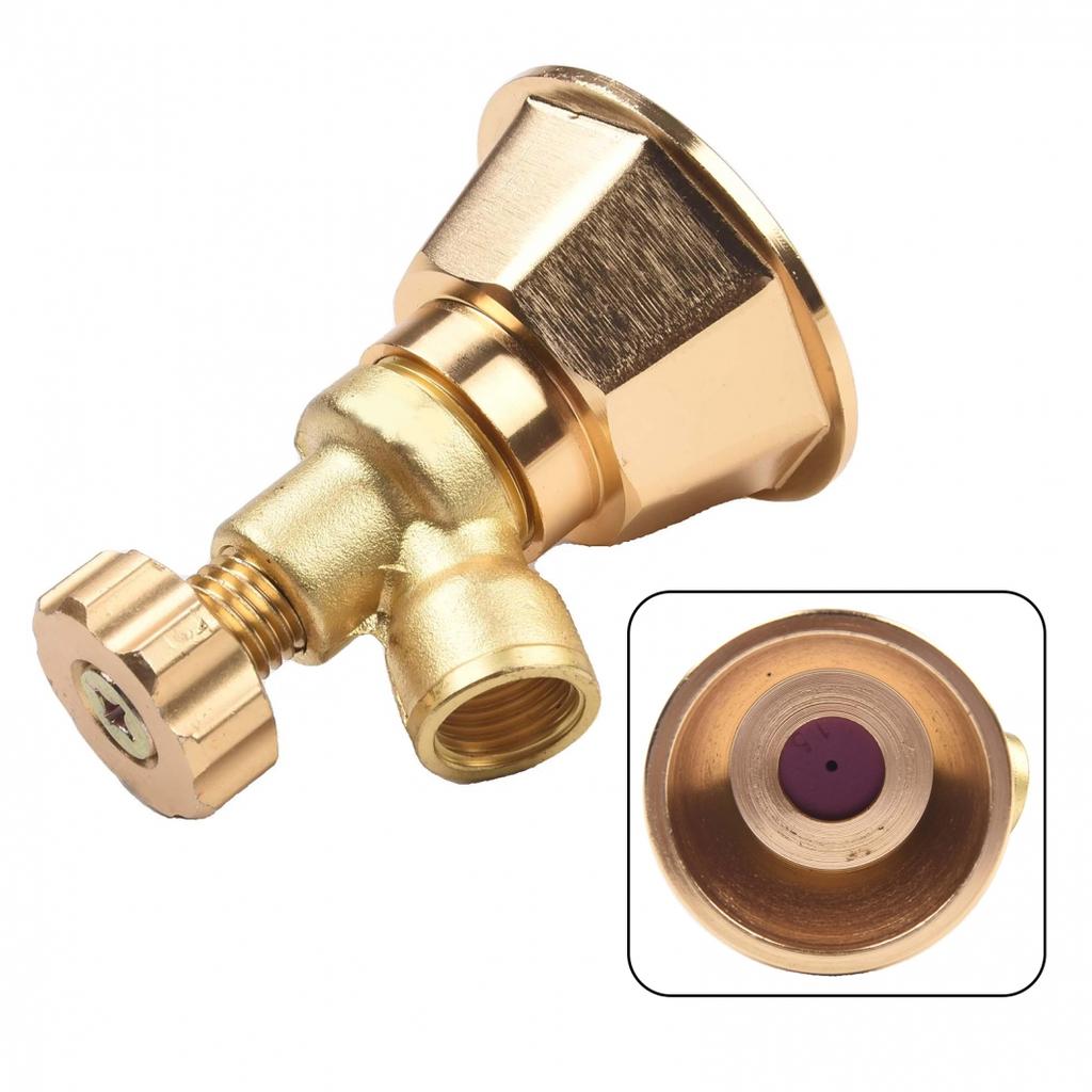 Aluminium Verstellbare Sprühdüse Aluminium Gold Sprüher Zerstäubung Gold