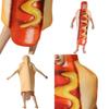 Kreativní a okouzlující kostým hot dogu pro hraní rolí a jevištní vystoupení