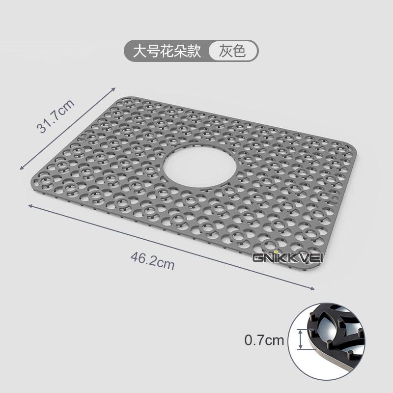 Silicone Sink Mat,Sink Protectors for Bottom of Kitchen Sink,Kitchen Sink Accessory,Heat Resistant Dishes Drying Mats