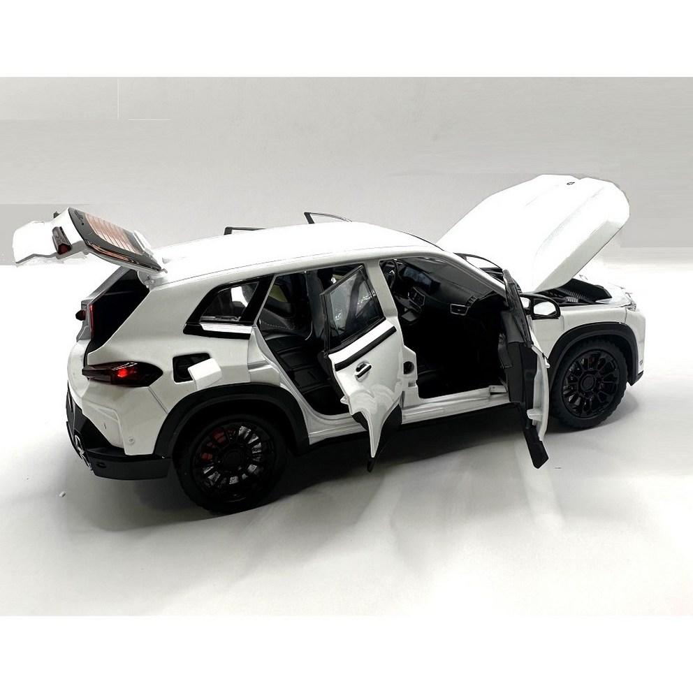 BMW XM SUV 1:Modellino di Auto in Metallo pressofuso Scala 1:24, Nero