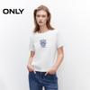 ONLY Women's 2025 Summer Embroidered T-shirt