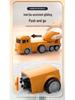 Magnetic Transforming Engineering Vehicle Toy for Boys