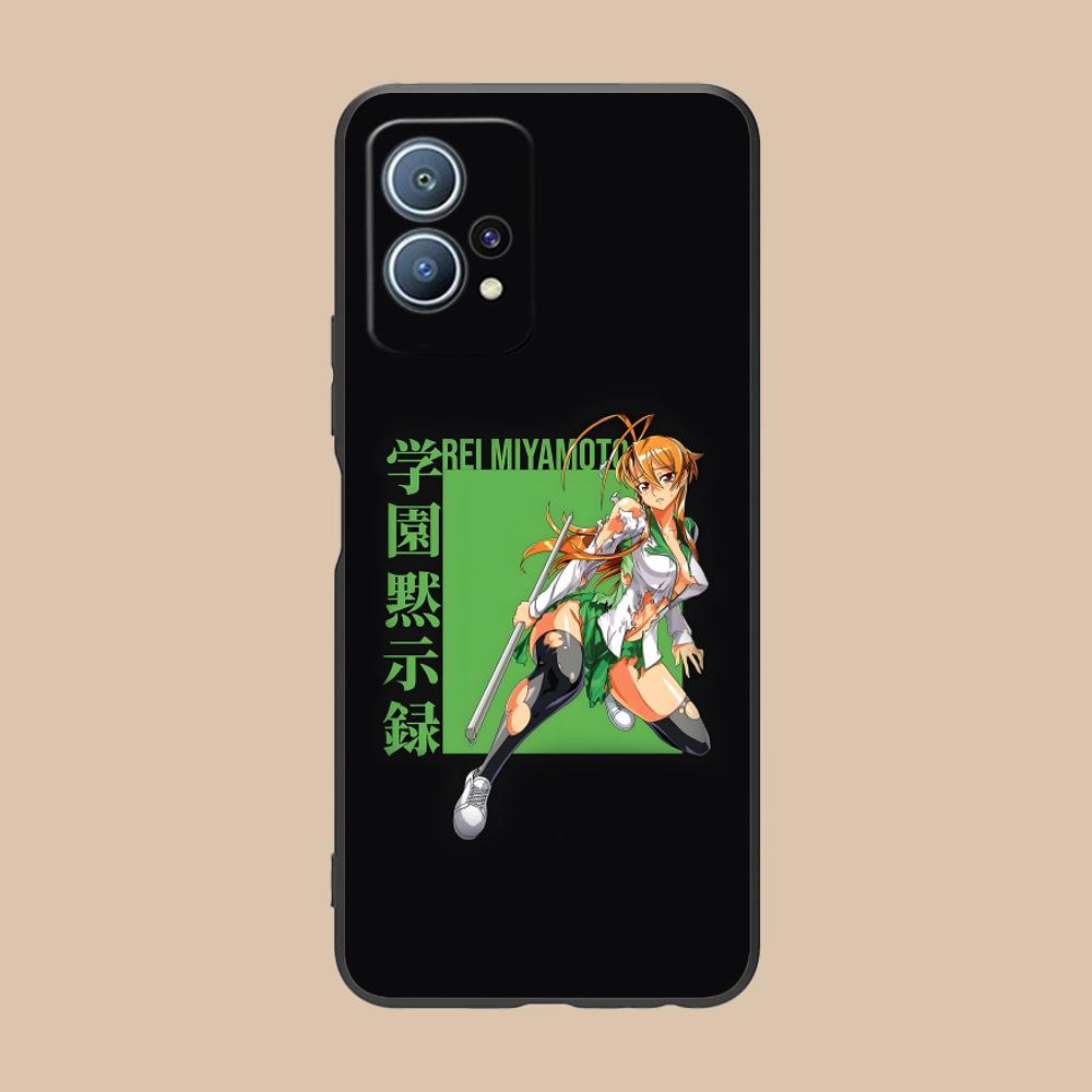 Highschool Rei Miyamoto Phone Case for Huawei P60 P50 P40 P30 P20 P10 P9 P8 Pro Lite Plus Colorful Printing Cover Luxury Pretty