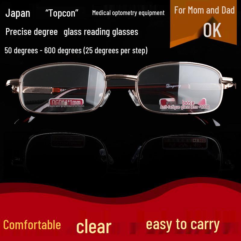 Folding Dual-Focus Anti-Blue Light Reading Glasses for Men & Women 