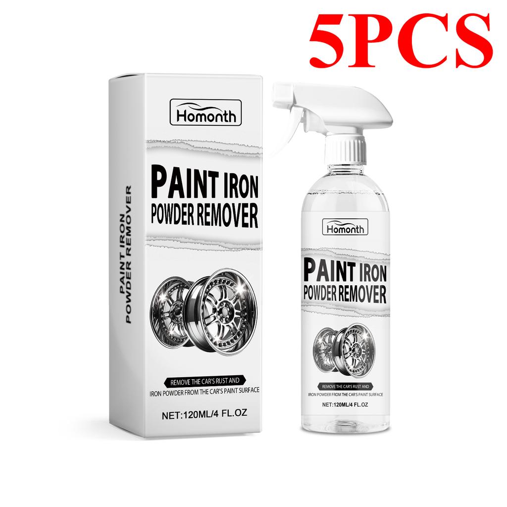 Car Wheel Rust Remover,Paint Rust Cleaner,Effective Stain Removal, Daily Maintenance, Brightening, And Gloss Maintenance Cleaner