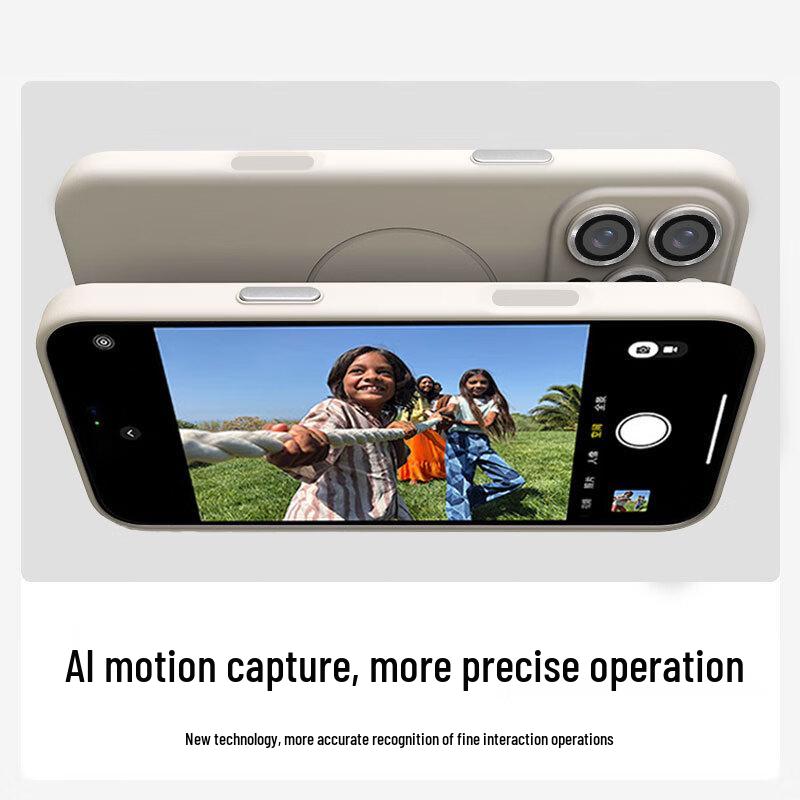 XuanKa MagSafe Liquid Silicone iPhone Case with Lens Protector