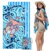 Quickly Dry Microfiber Beach Towel 80x160cm Large Size Bath Towel For Swimming Camping Yoga And Family Bathroom Use