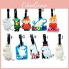 Moomin Amime Flodhest Fugleskræmsel PVC Bagagemærke Med Tegneseriedesign Til Rejsetilbehør