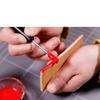 100ml 24 Colors Elastic Leather Edge Oil Leather Matte Edge Sealing Oil Color Bright Smear Smooth Handmade Bag Handle Repair