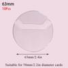 10Pcs New Transparent Ita Bag Pins Decoration Storage Case Badge Protector Protective Sleeve Cartoon Pin Case For Anime Badge