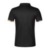 Men's Single Breasted Collar T-shirt  Casual Sports Top
