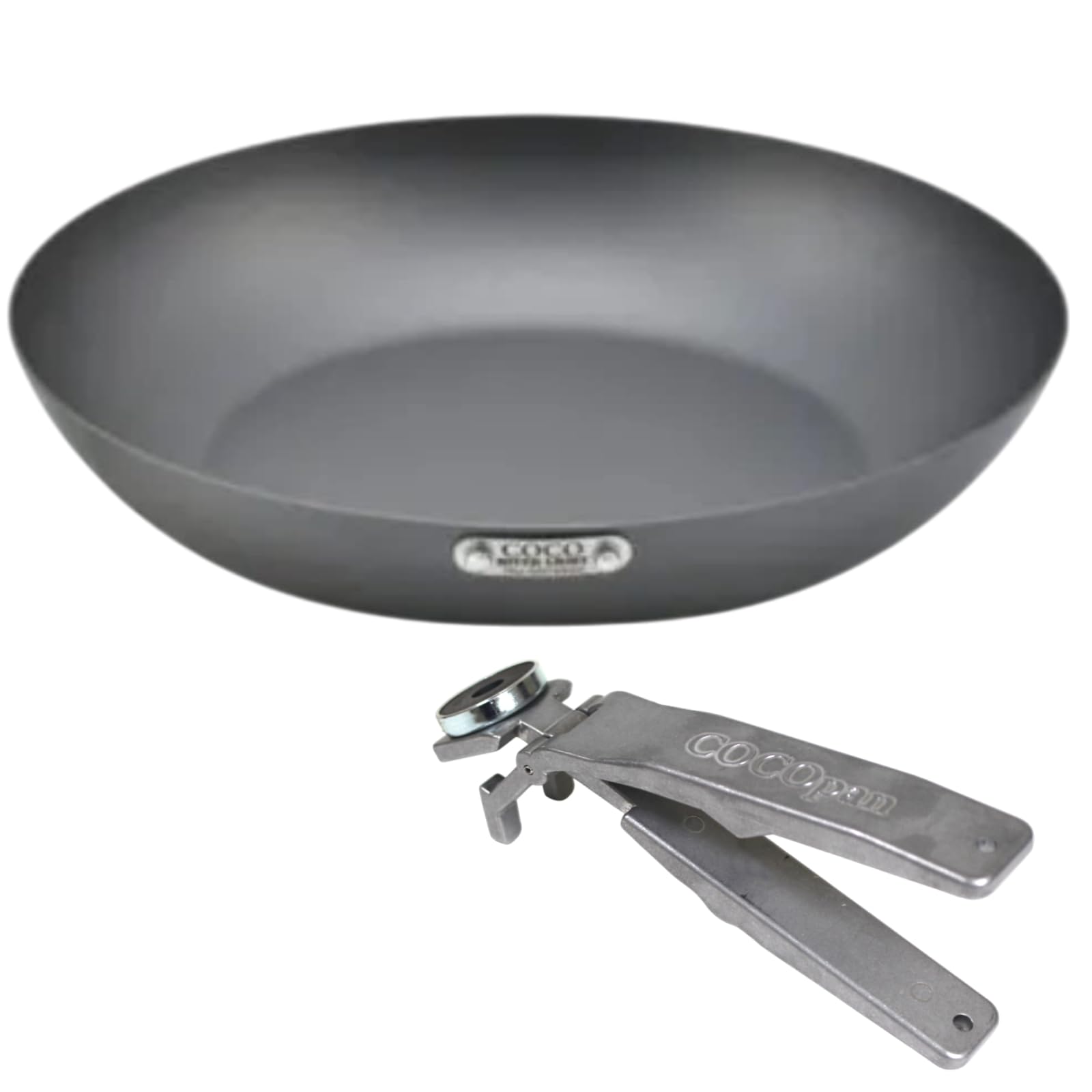 

COCOpan Basic Iron Frying Pan (Authentic Manufacturer s Product, Basic Gripper, Made in Japan, Lightweight Set, 22cm)