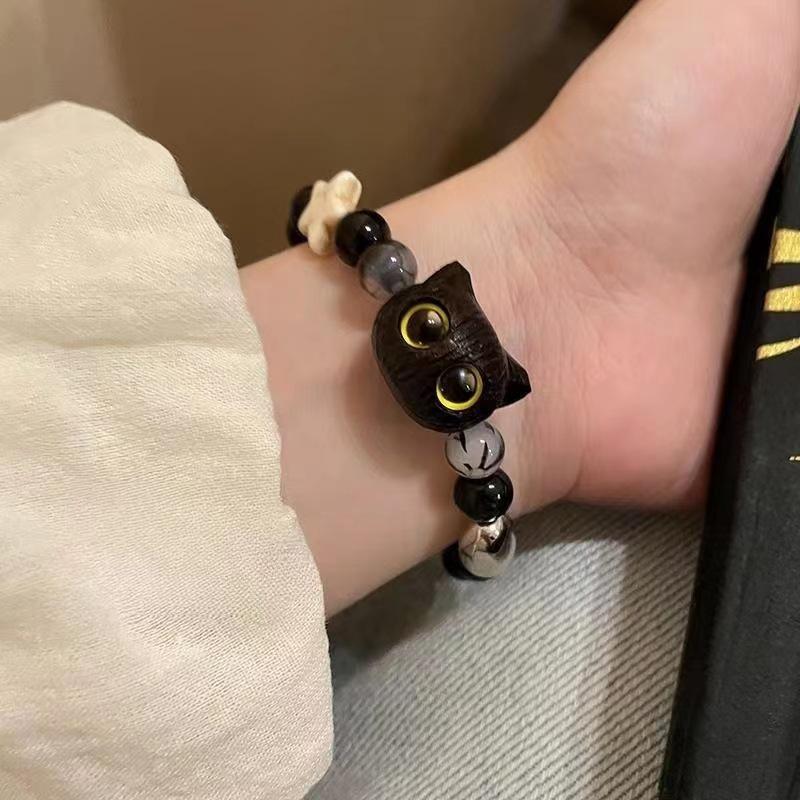 2022 Trendy Beaded Pearl Star Bracelet with Zircon Inlay