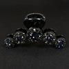 Stylish Fine Rhinestone Shark Clip Elegant Back Head Hair Claw Clip Mixed Color Large Grab Clip