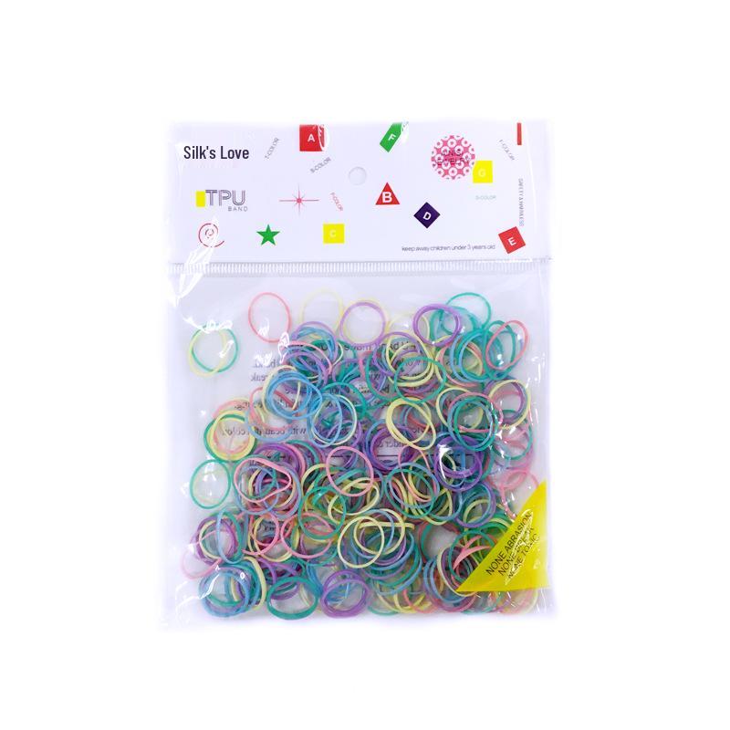 Colorful Disposable Children s Hair Ties - Gentle on Hair