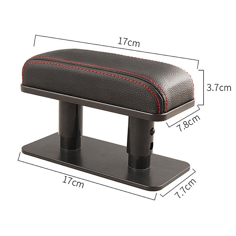 Car Armrest Elbow Support Adjustable Universal Door Hand Arm Rest Anti-fatigue Hand Rest Cushion Mini Leather Box
