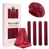 Set da 6 pezzi Alta Elasticità Raso di Seta Set di Arricciacapelli Combinazione Nessun Danno Termico Transfrontaliero Onde Grandi Cuffia per Dormire Accessori per Capelli