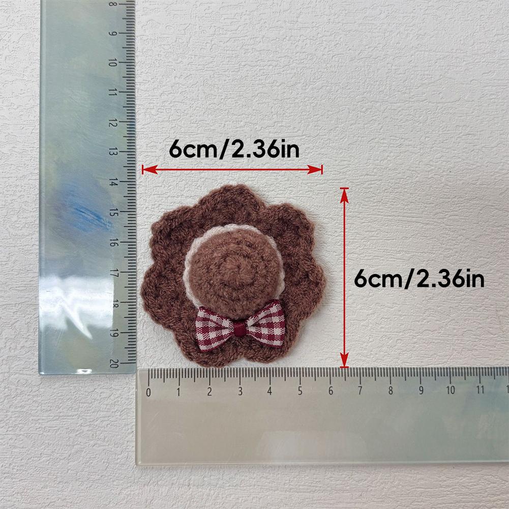 Doll Hat for 17cm Labubu 13cm Joker Bear Doll Color Match Cape Kawaii Cute Doll Accessories Kids Girls Toys