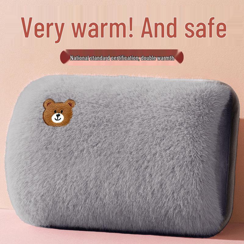 Rechargeable Explosion-Proof Electric Hot Water Bag with Auto Power-Off for Hand, Baby, and Bed Warming