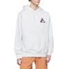 Palace Triangle Logo Hooded Long Sleeve Sweatshirt Unisex Tops White P19HD086