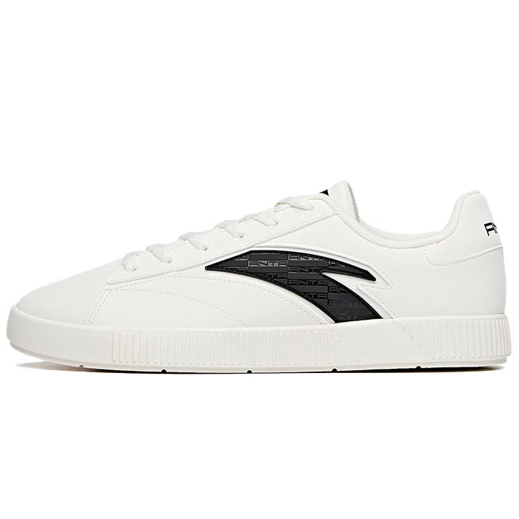 

Anta Life Collection Synthetic Leather Slip Resistant Low top Skateboard Shoes Men s White 112048064-2 43