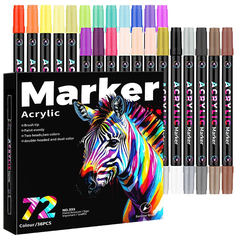 Professional Grade Markers Pen with Refillable Ink System for Cost Effective Art Production in Studios and Design Classes