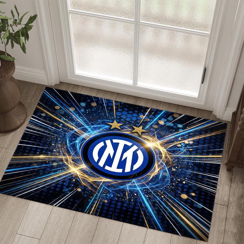 Borussia Dortmund Design Crystal Velvet Carpet Cozy Non?Slip Printed Rug For Bedroom Living Room Entrance