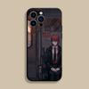 C-Chainsaw M-Makima Phone Case For iPhone 17,16,15,14,13,12,Pro,Max,Plus,E,SE4,Air,Mini Black Soft Cover