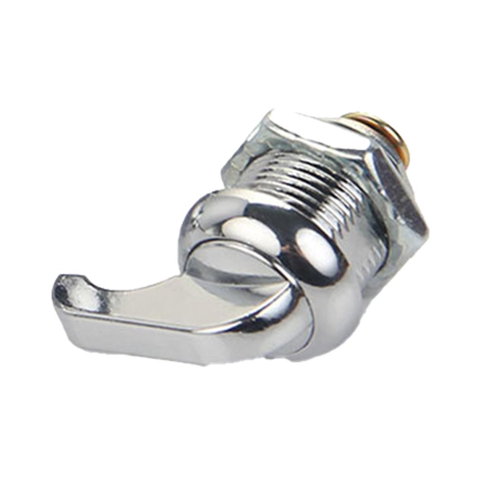 Skříňkový zámek Bezkontaktní vačkový zámek Vhodný pro skříňky Konstrukce ze slitiny zinku Chromová povrchová úprava Zámek pro prodejní automaty