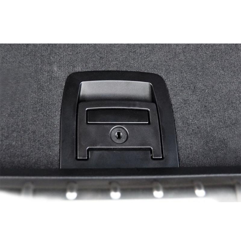 For E70 E71 X5 X6 2006-2013 Interior Rear Trunk Mat Tail Cover Handle Auto Accessories 2 Colors Keyhole